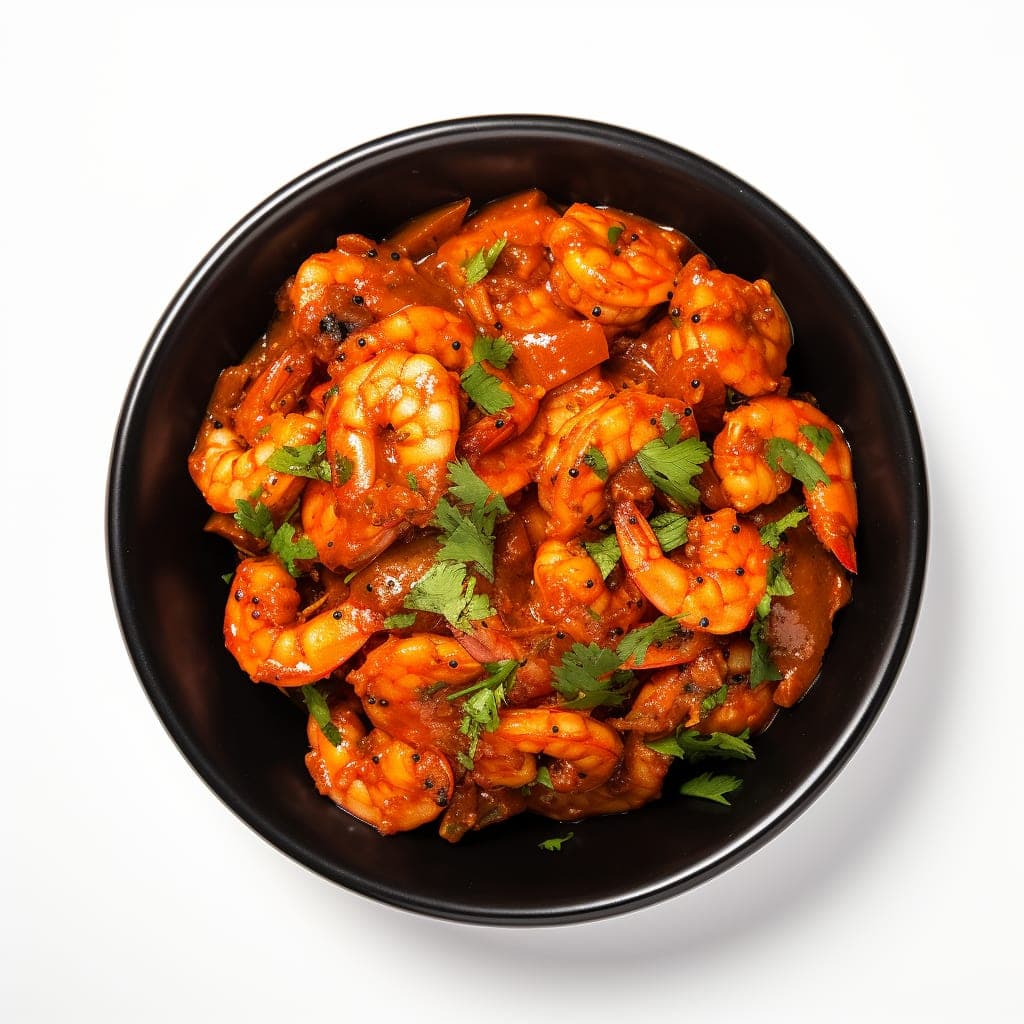 Shrimp Bhuna